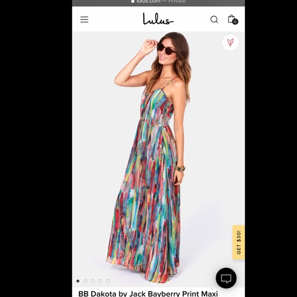 Bb Dakota by Jack Bayberry Print Maxi - Picture 2 of 6